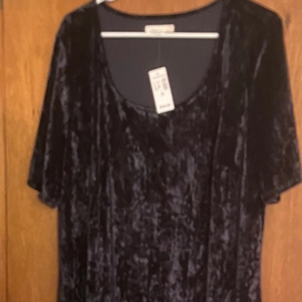 Velvet dress from dress barn